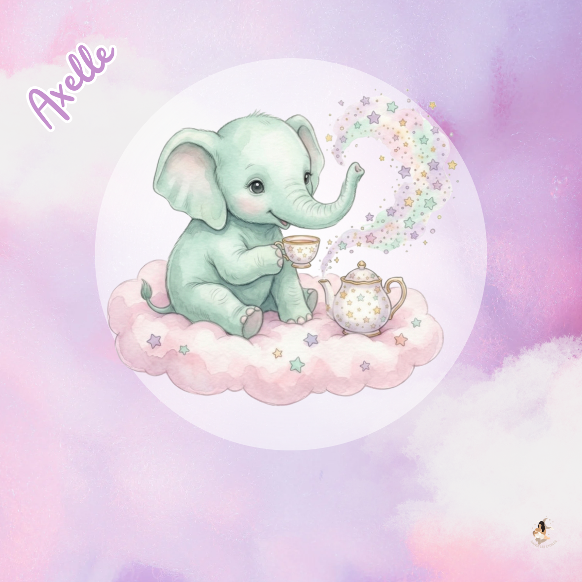 Sticker Toniebox personnalisé Doux rêve