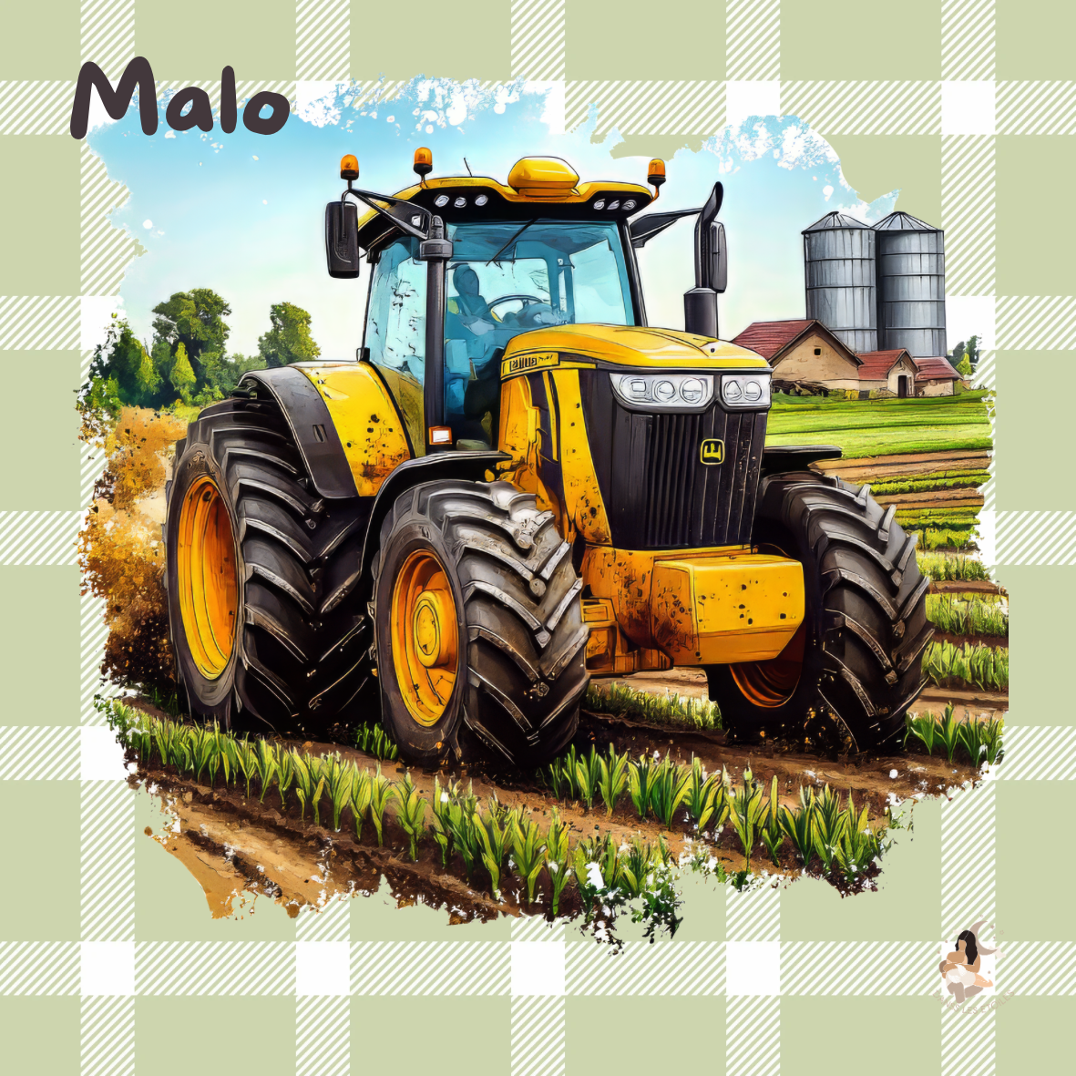 Stickers Tracteurs personnalisés