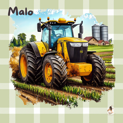 Stickers Tracteurs personnalisés