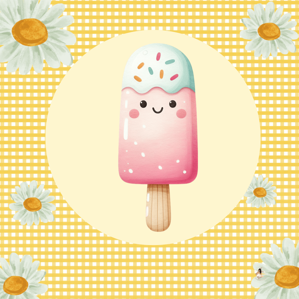 Sticker Toniebox personnalisé Glace gourmande