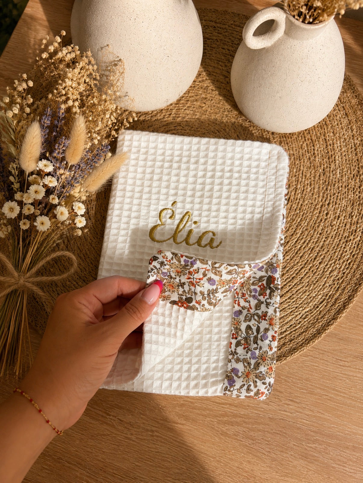 ✨ Housse de Carnet de Santé Personnalisée ✨
