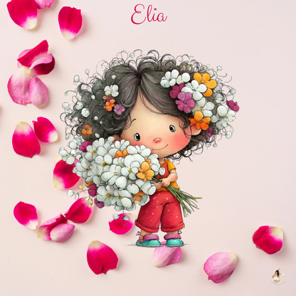 🌸 Les Petites Jardinières Étoilées – Sticker Toniebox 2 Personnalisé