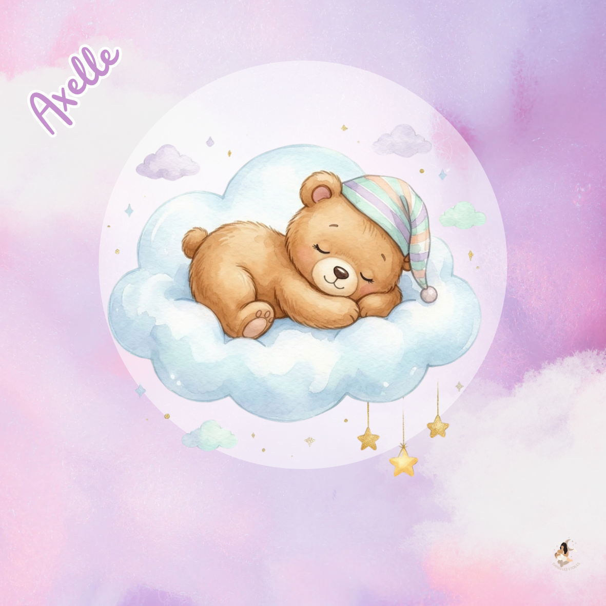 Sticker Toniebox personnalisé Doux rêve