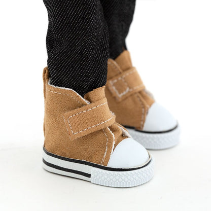 Jouet doux, sœur douce - Sophie dans un manteau de fourrure blanche + ensemble d'accessoires bonus (35 cm)