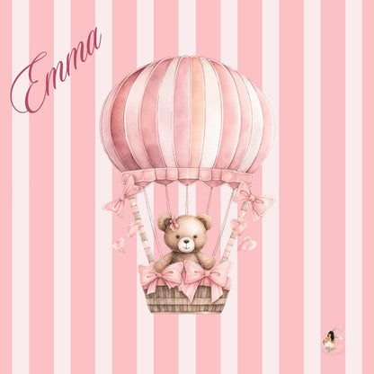 🧸 Stikers personnalisé Collection Rose Ours