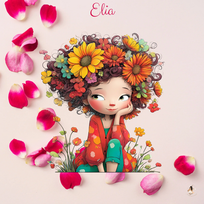 🌸 Les Petites Jardinières Étoilées – Sticker Toniebox 2 Personnalisé