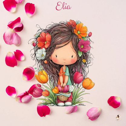 🌸 Les Petites Jardinières Étoilées – Sticker Toniebox 2 Personnalisé