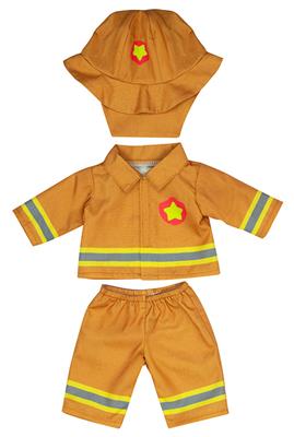 Set De Vêtements Métiers - Pompier 38cm
