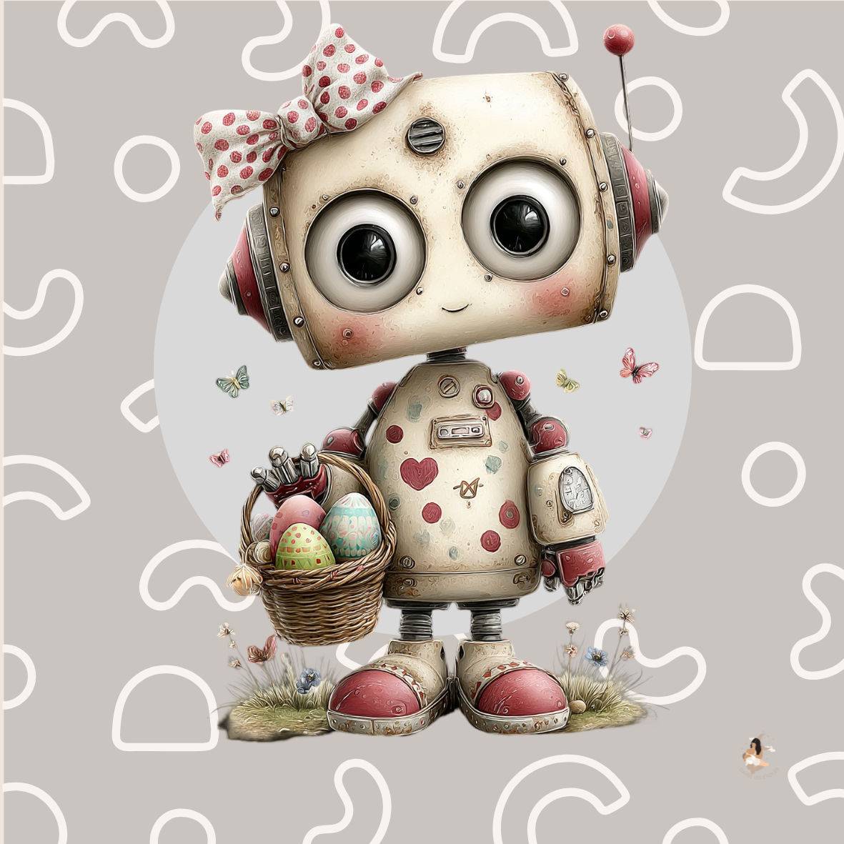 Sticker Toniebox personnalisé Robot