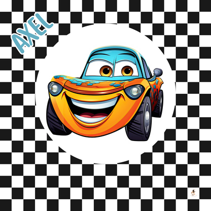 🚗 Stickers Toniebox – Collection Petites Voitures Rigolotes