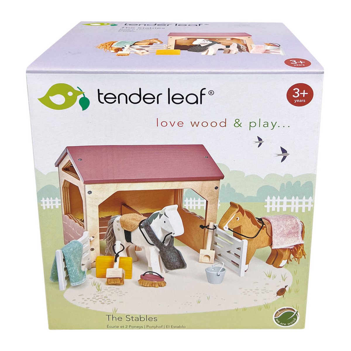 Pet Set Stable Avec Poneys