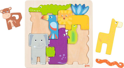 Maintenir pour agrandir | Cliquer pour elargir Puzzle, Safari