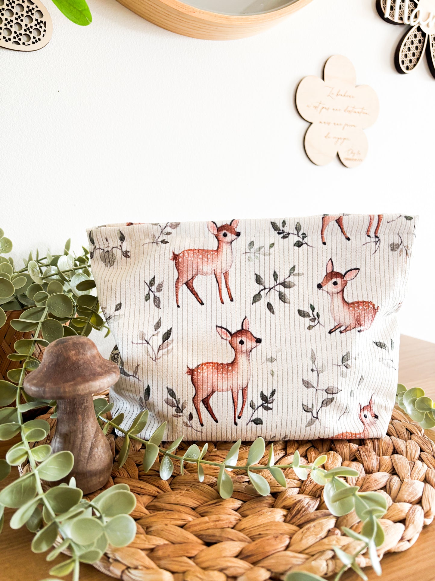 Trousse de toilette biches