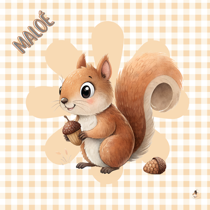 🐿️ Les Petits Écureuils Gourmands – Stickers Toniebox