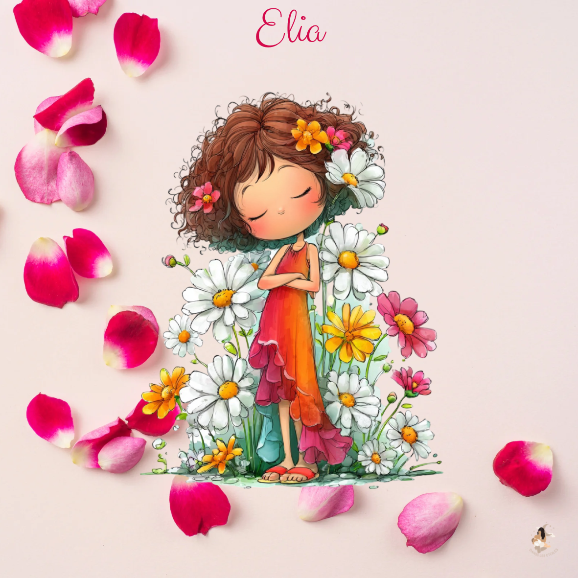 🌸 Les Petites Jardinières Étoilées – Sticker Toniebox 2 Personnalisé
