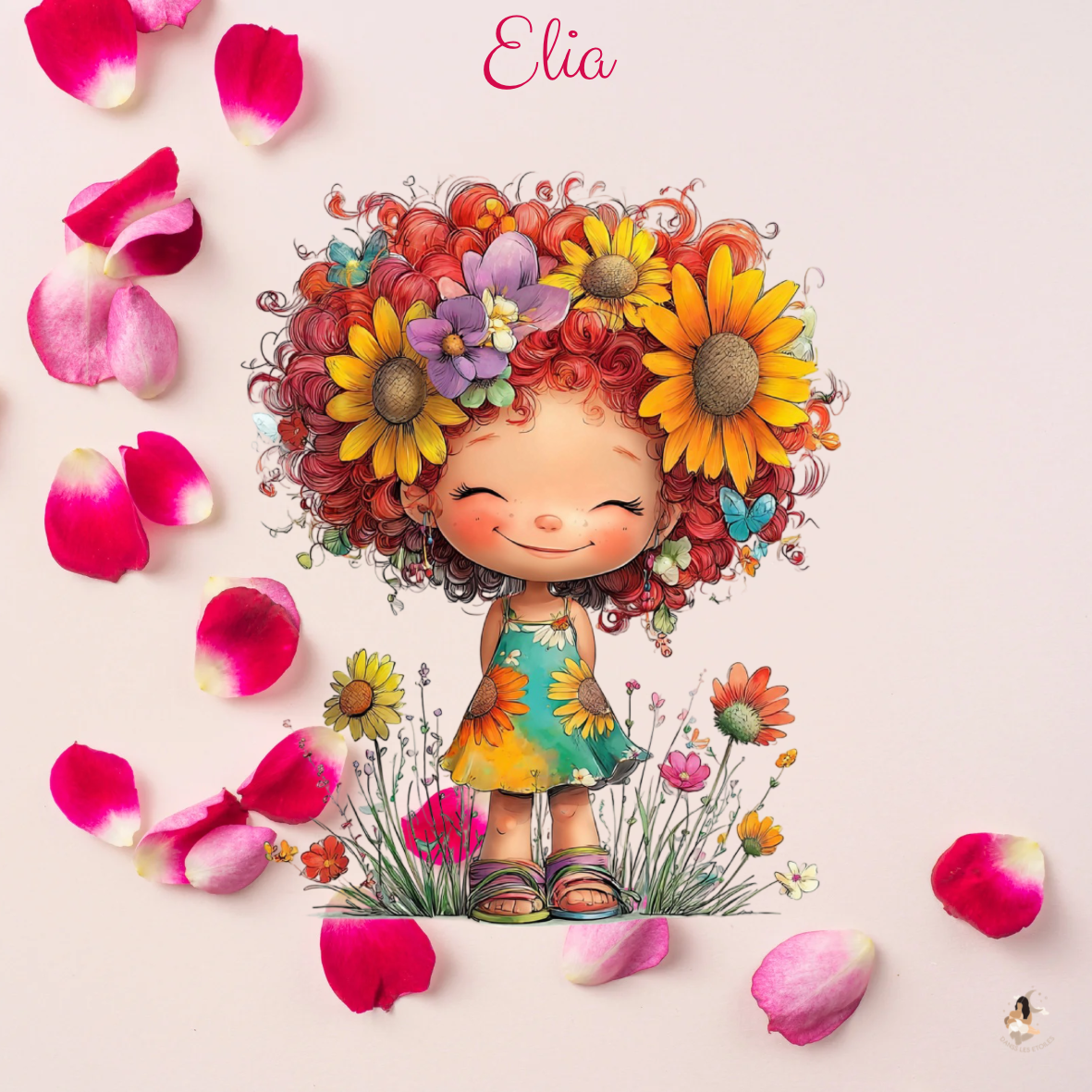 🌸 Les Petites Jardinières Étoilées – Sticker Toniebox 2 Personnalisé