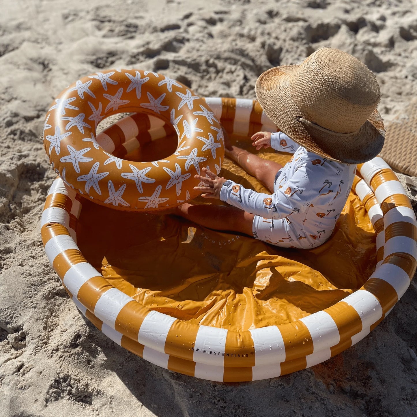 Essentiels de natation | SEASTAR | Ruban de natation orange Ø 55 cm