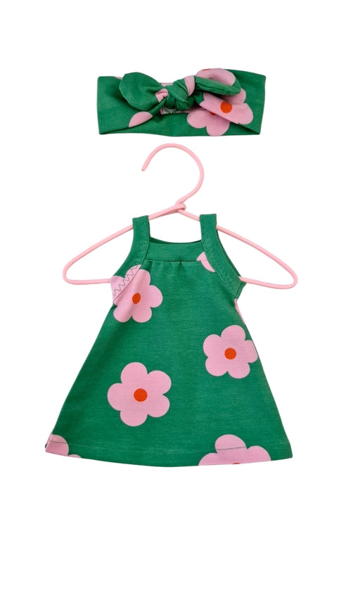 FLOWER 2 pièces robe + bandeau