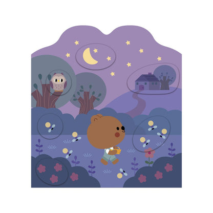 CAHIER DE STICKERS - LA FORET