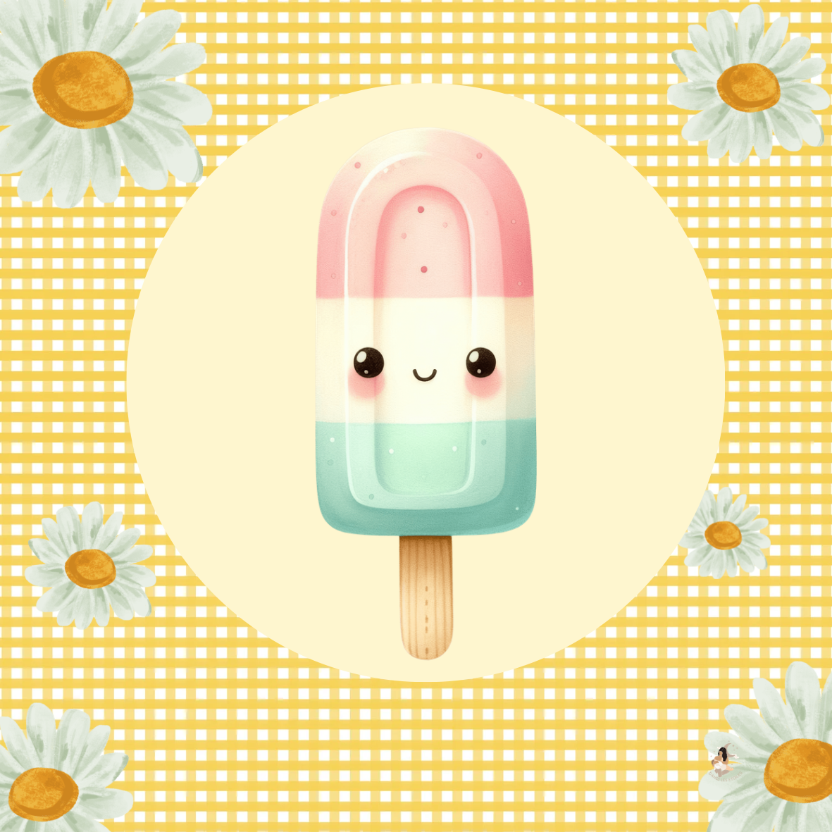 Sticker Toniebox personnalisé Glace gourmande