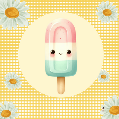Sticker Toniebox personnalisé Glace gourmande