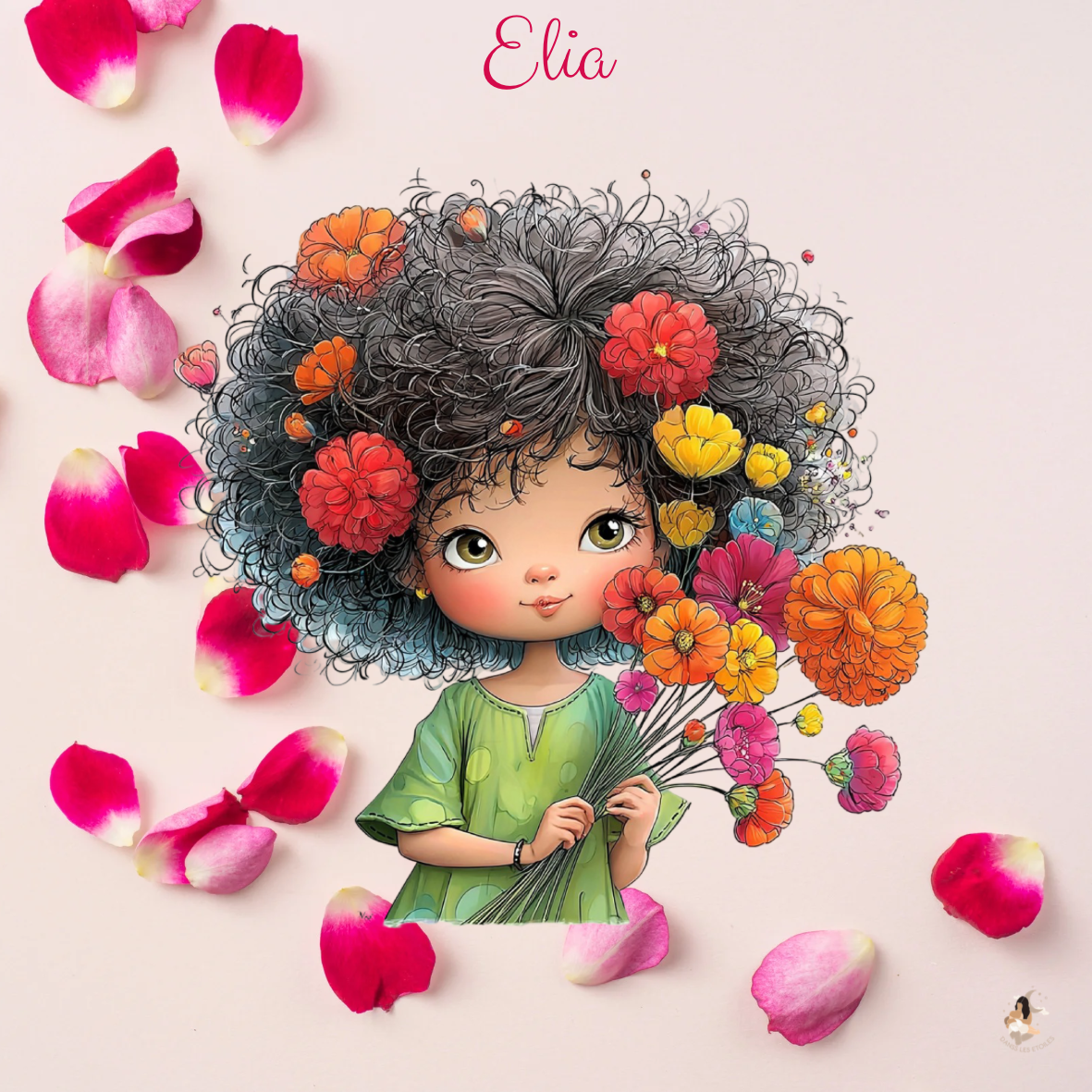 🌸 Les Petites Jardinières Étoilées – Sticker Toniebox 2 Personnalisé