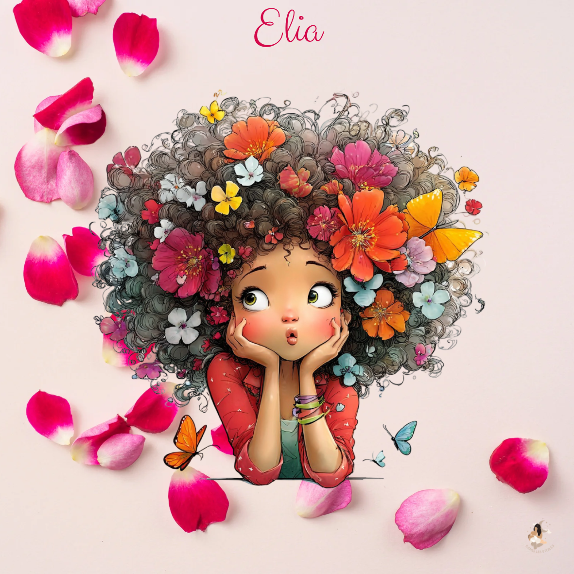 🌸 Les Petites Jardinières Étoilées – Sticker Toniebox 2 Personnalisé