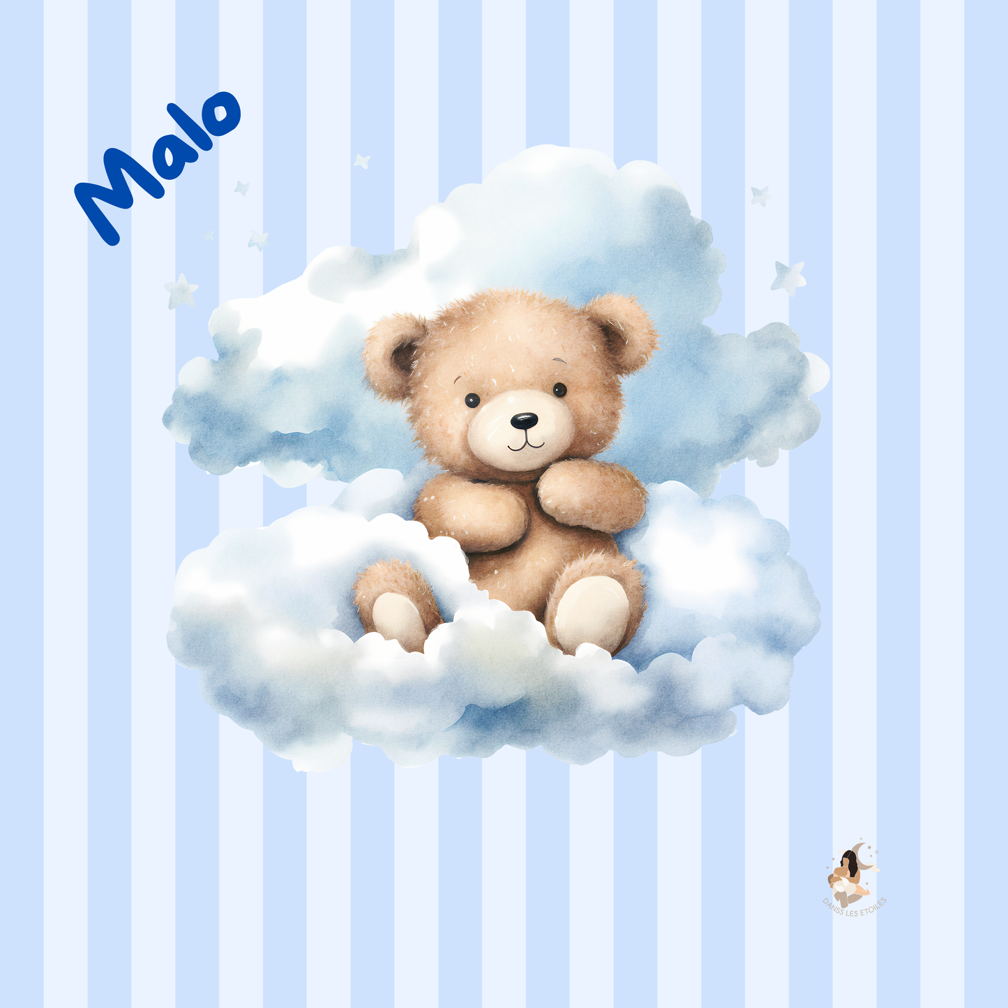 ✨ Stickers Tonies – Univers Oursons & Ciel Bleu ✨