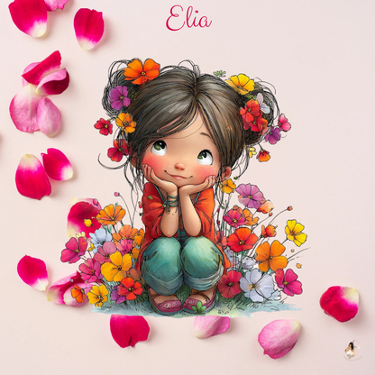 🌸 Les Petites Jardinières Étoilées – Sticker Toniebox 2 Personnalisé