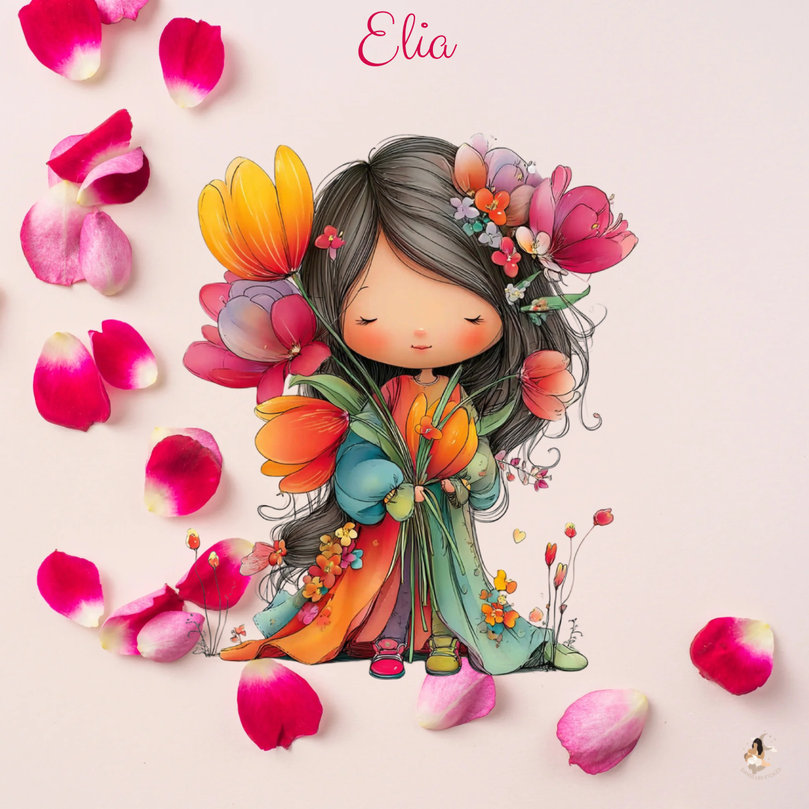 🌸 Les Petites Jardinières Étoilées – Sticker Toniebox 2 Personnalisé