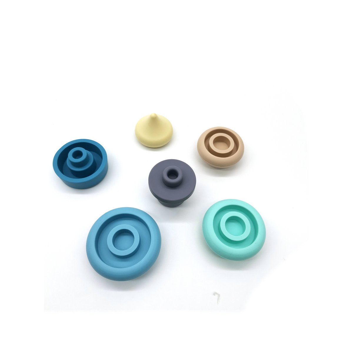 Jouet d'éveil Montessori - Glace Empilable Silicone