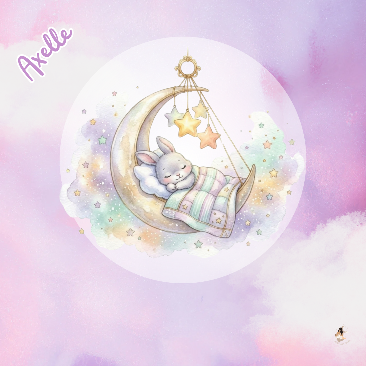 Sticker Toniebox personnalisé Doux rêve