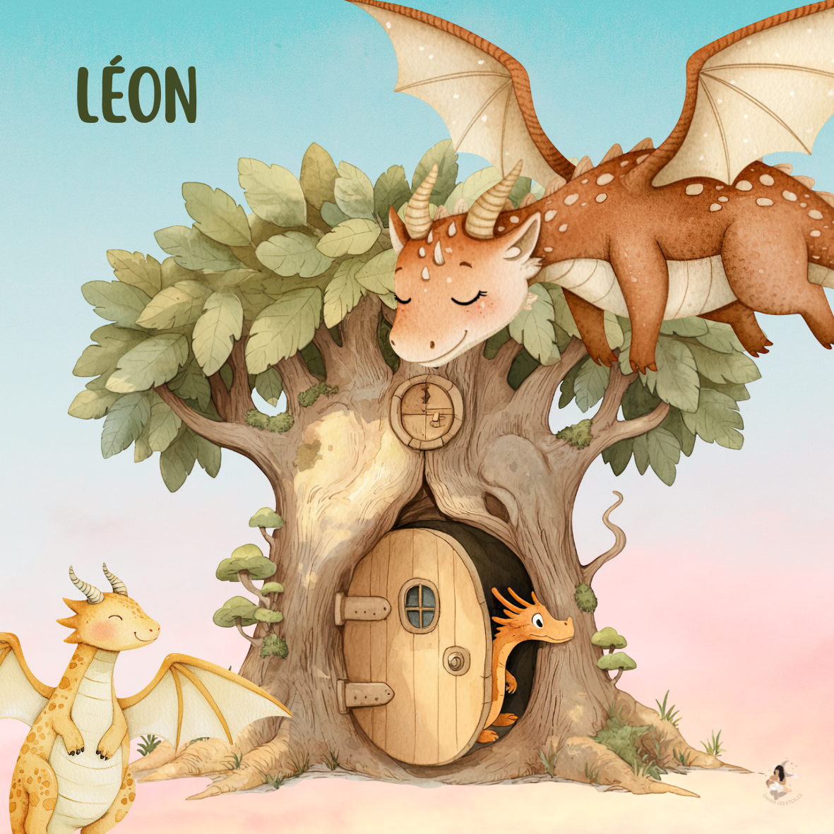 Sticker Toniebox personnalisé dragon