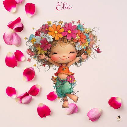 🌸 Les Petites Jardinières Étoilées – Sticker Toniebox 2 Personnalisé