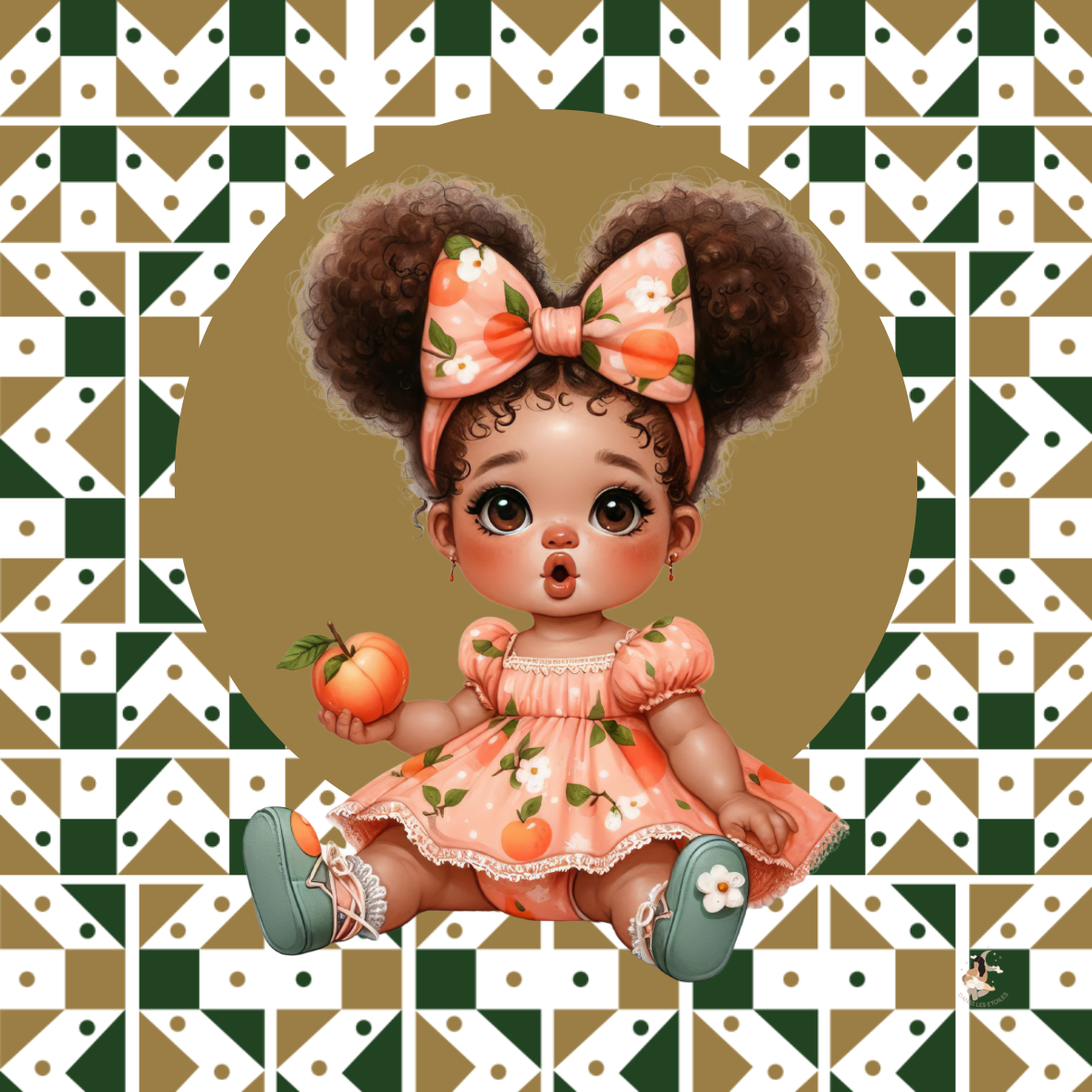 Sticker Toniebox personnalisé baby fruit