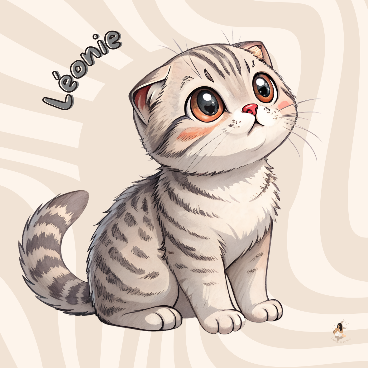 🐾 Les Petits Chats Rêveurs – Stickers Toniebox 🐾
