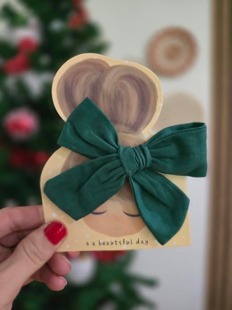 🎀 Nœud de Noël – Édition Artisanale