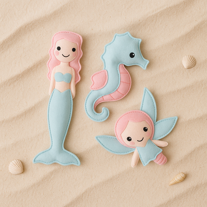 Bulles | Jouets de plongée multicolores sirènes