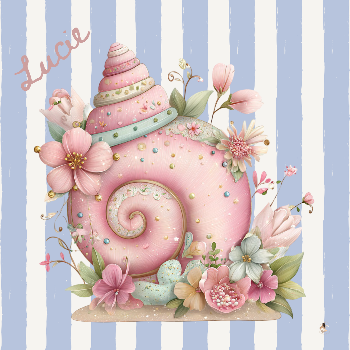 Sticker Toniebox personnalisé coquillages et crustacés