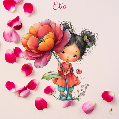 🌸 Les Petites Jardinières Étoilées – Sticker Toniebox 2 Personnalisé