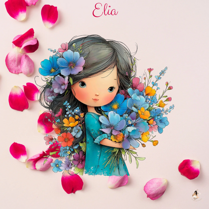 🌸 Les Petites Jardinières Étoilées – Sticker Toniebox 2 Personnalisé