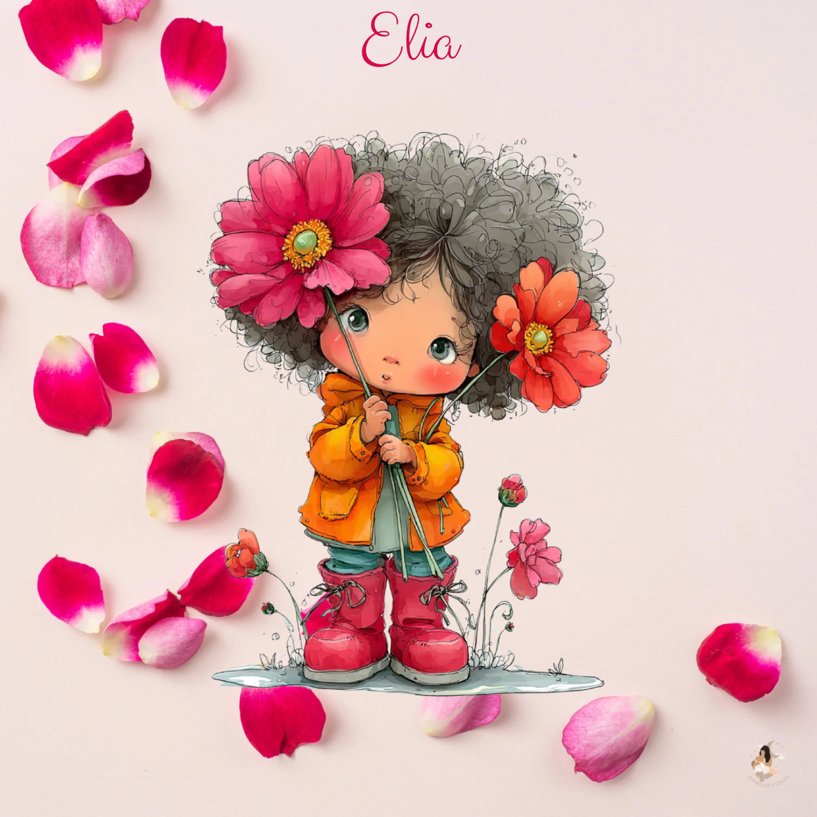 🌸 Les Petites Jardinières Étoilées – Sticker Toniebox 2 Personnalisé