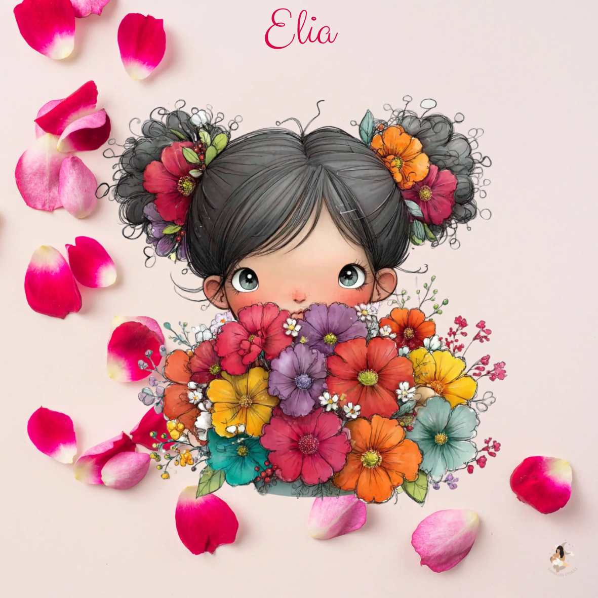 🌸 Les Petites Jardinières Étoilées – Sticker Toniebox 2 Personnalisé