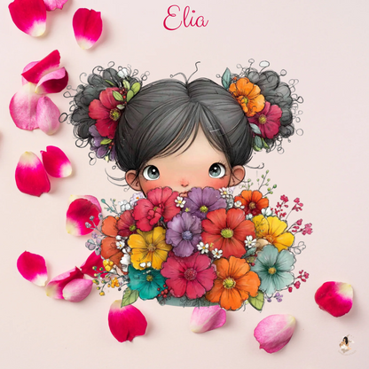 🌸 Les Petites Jardinières Étoilées – Sticker Toniebox 2 Personnalisé