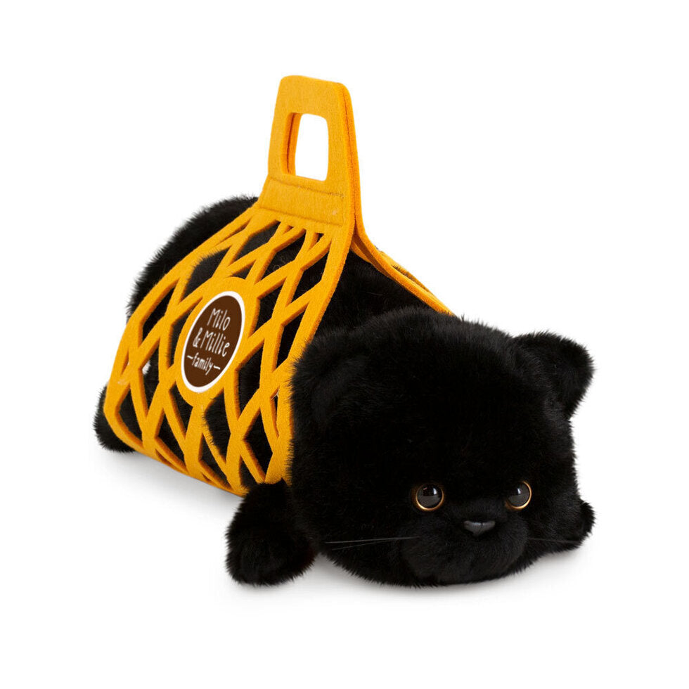 Milo le chat noir (35 cm)
