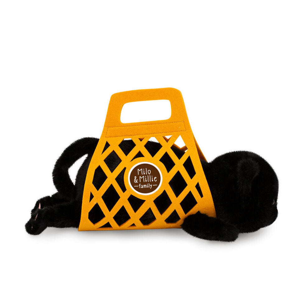 Milo le chat noir (35 cm)