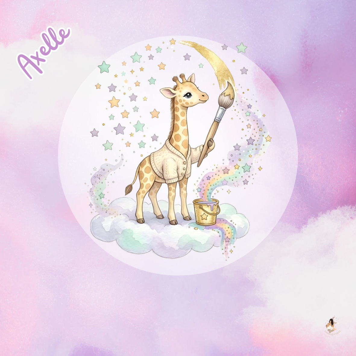 Sticker Toniebox personnalisé Doux rêve