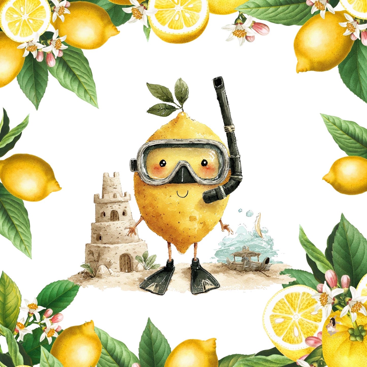 🍋 Stickers Toniebox – Collection Fruitée