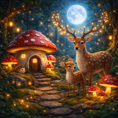 🍄 Sticker Toniebox 2 – Forêt Enchantée