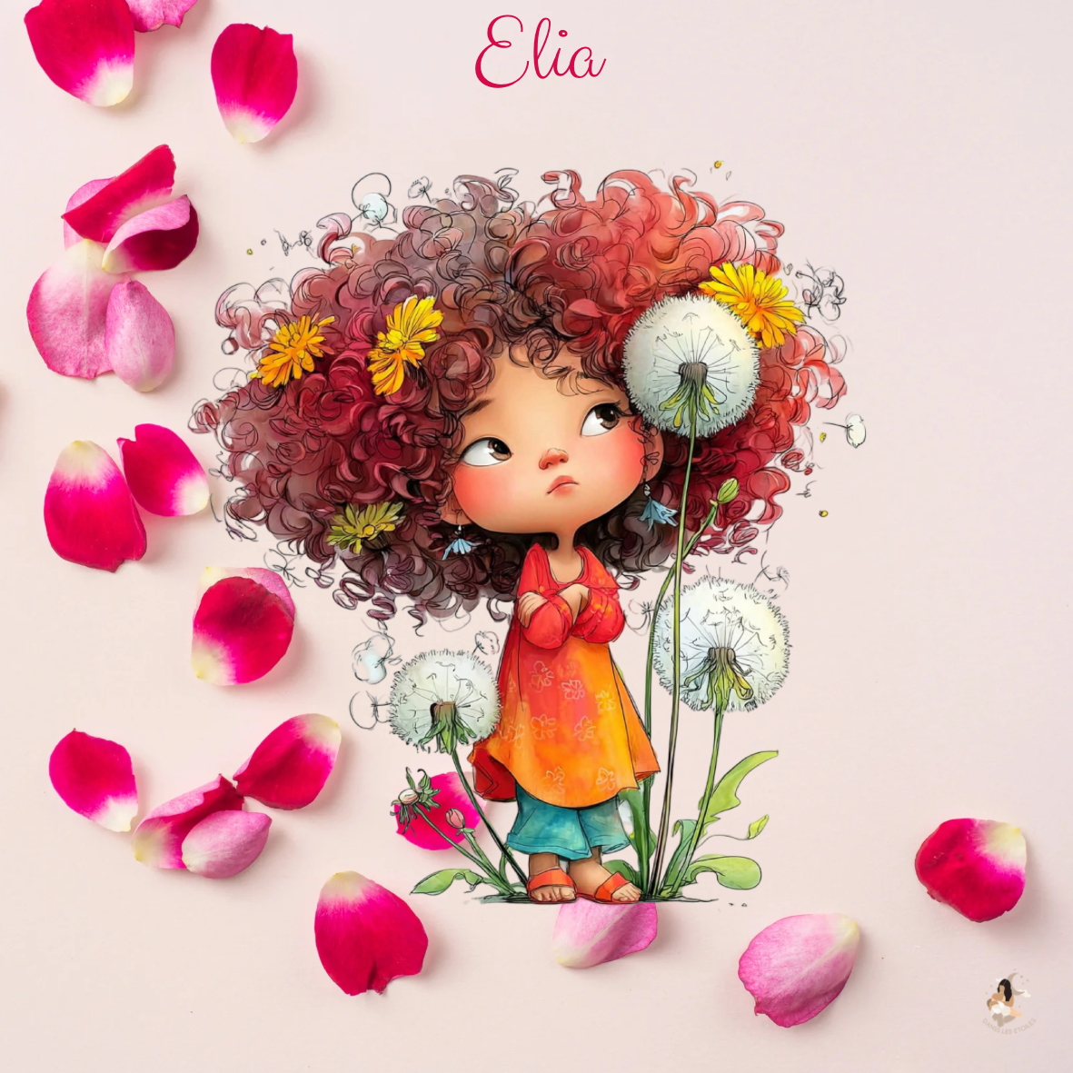 🌸 Les Petites Jardinières Étoilées – Sticker Toniebox 2 Personnalisé